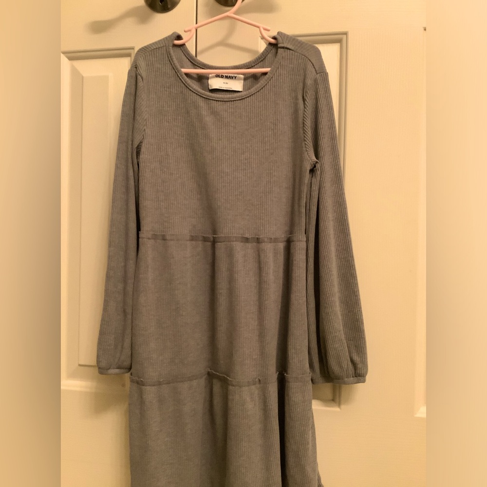 Grey longsleeve dress
